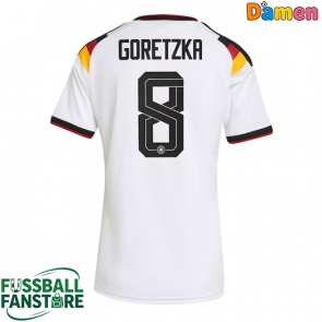 Deutschland Leon Goretzka #8 Replik Heimtrikot Damen WM 2026 Kurzarm